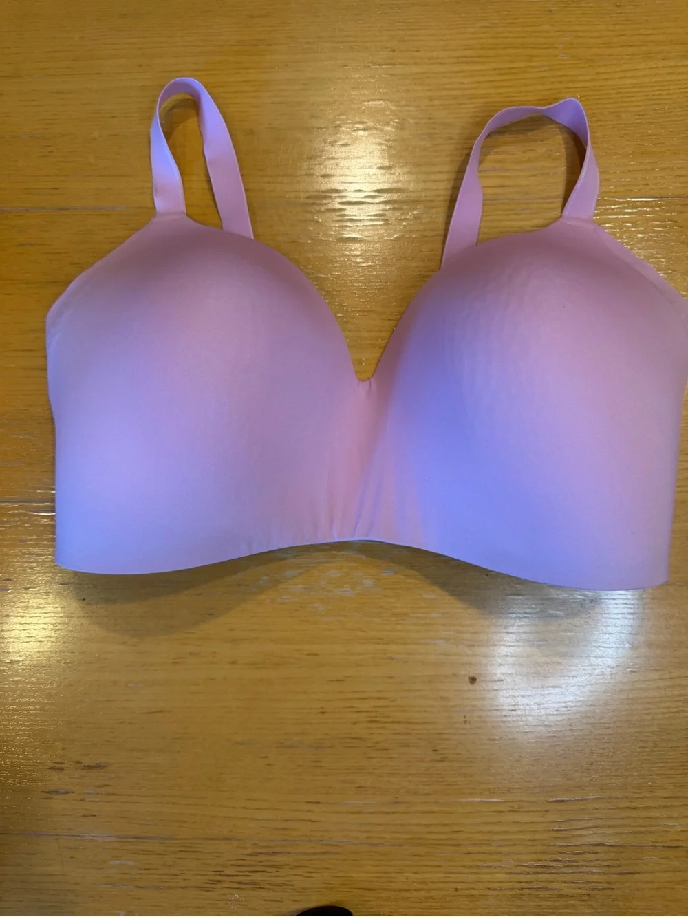 Knix Wingwoman Contour Bra in the light pink shade 
